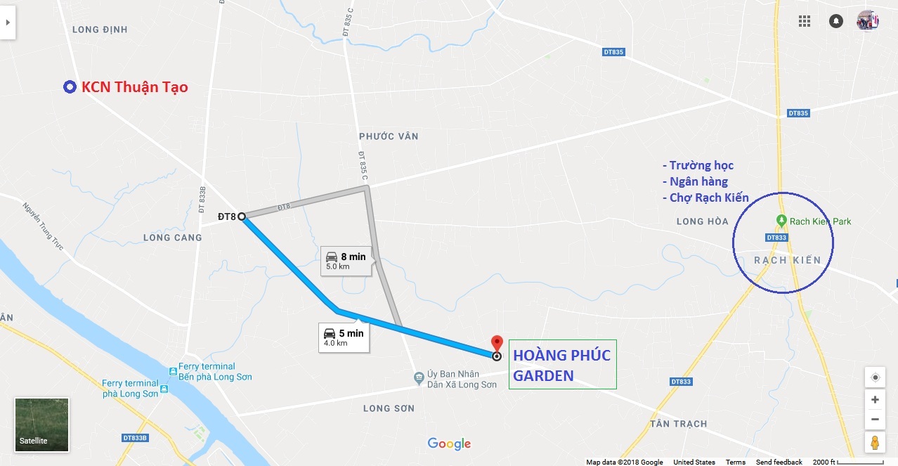 Đất Hoàng Phúc Garden giá trị