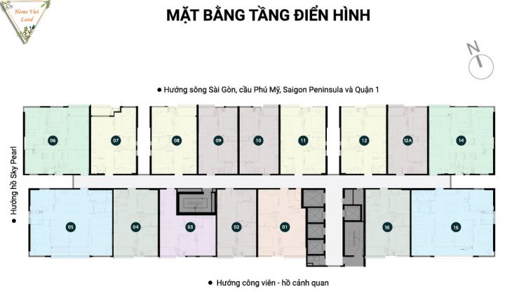 Mặt bằng tổng thể River Panorama Mặt bằng tổng thể River Panorama