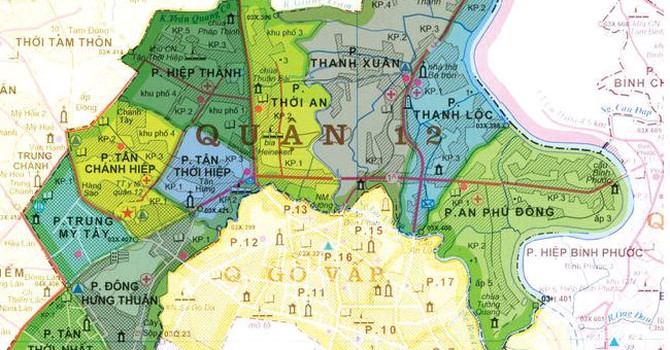 Vị trí căn hộ Green Mark Quận 12 Vị trí căn hộ Green Mark Quận 12